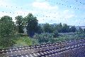 Eisenbahnfahrt Neustädter Bahnhof Richtung Heidenau, Rechtsseitig
