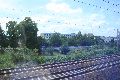 Eisenbahnfahrt Neustädter Bahnhof Richtung Heidenau, Rechtsseitig