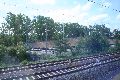 Eisenbahnfahrt Neustädter Bahnhof Richtung Heidenau, Rechtsseitig