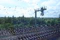 Eisenbahnfahrt Neustädter Bahnhof Richtung Heidenau, Rechtsseitig
