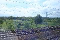 Eisenbahnfahrt Neustädter Bahnhof Richtung Heidenau, Rechtsseitig