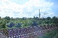Eisenbahnfahrt Neustädter Bahnhof Richtung Heidenau, Rechtsseitig