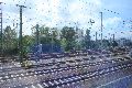 Eisenbahnfahrt Neustädter Bahnhof Richtung Heidenau, Rechtsseitig