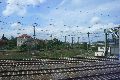 Eisenbahnfahrt Neustädter Bahnhof Richtung Heidenau, Rechtsseitig