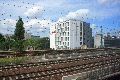 Eisenbahnfahrt Neustädter Bahnhof Richtung Heidenau, Rechtsseitig