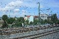 Eisenbahnfahrt Neustädter Bahnhof Richtung Heidenau, Rechtsseitig