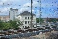 Eisenbahnfahrt Neustädter Bahnhof Richtung Heidenau, Rechtsseitig