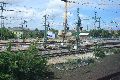 Eisenbahnfahrt Neustädter Bahnhof Richtung Heidenau, Rechtsseitig