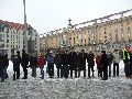 Menschenkette Erinnern und Handeln, anläßlich 13.Februar 1945
