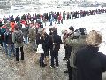 Menschenkette Erinnern und Handeln, anläßlich 13.Februar 1945