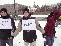 Menschenkette Erinnern und Handeln, anläßlich 13.Februar 1945