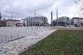 Abriß des Linde Gebäude, Herstellen von Vergangenheit der DDR
