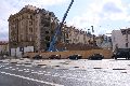 Abriß des Linde Gebäude, Herstellen von Vergangenheit der DDR