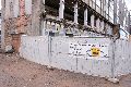 Abriß des Linde Gebäude, Herstellen von Vergangenheit der DDR