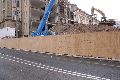Abriß des Linde Gebäude, Herstellen von Vergangenheit der DDR