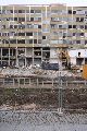 Abriß des Linde Gebäude, Herstellen von Vergangenheit der DDR