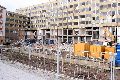 Abriß des Linde Gebäude, Herstellen von Vergangenheit der DDR