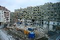 Abriß des Linde Gebäude, Herstellen von Vergangenheit der DDR