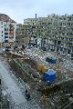Abriß des Linde Gebäude, Herstellen von Vergangenheit der DDR