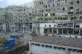 Abriß des Linde Gebäude, Herstellen von Vergangenheit der DDR