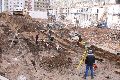 Abriß des Linde Gebäude, Herstellen von Vergangenheit der DDR