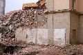 Abriß des Linde Gebäude, Herstellen von Vergangenheit der DDR