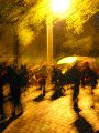 Studie über politisches Engagement, Beispiel Hausbesetzung List Str., befreit die Häuser von ihrer Leere