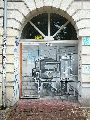 Graffitis-Schriften und Blütenfarben