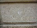 Graffitis-Schriften und Blütenfarben