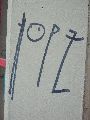 Graffitis-Schriften und Blütenfarben