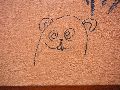 Graffitis-Schriften und Blütenfarben