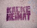 Graffitis-Schriften und Blütenfarben