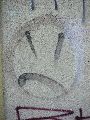 Graffitis-Schriften und Blütenfarben