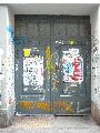 Graffitis-Schriften und Blütenfarben
