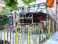 Graffitis-Schriften und Blütenfarben