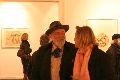 Markus Lüpertz was here, in der Galerie Emmagoss Königstr.17 und der Tonne