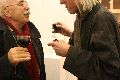 Markus Lüpertz was here, in der Galerie Emmagoss Königstr.17 und der Tonne