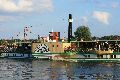 Schiffahrt auf der Elbe, 2008