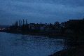 Abendspaziergang von Übigau nach Pieschen, längs der Elbe
