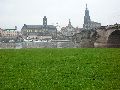 Längs der Elbe von der Marienbrücke zur Albertbrücke