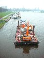 Längs der Elbe von der Marienbrücke zur Albertbrücke