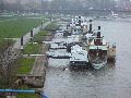 Längs der Elbe von der Marienbrücke zur Albertbrücke