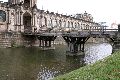 Spaziergang von der Ostrale zum Zwinger, und dann noch einige Augenblicke über das Geländer der Augustusbrücke