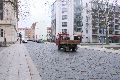 Spaziergang von der Ostrale zum Zwinger, und dann noch einige Augenblicke über das Geländer der Augustusbrücke
