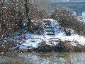 Winterspaziergang  an der Elbe, von Pieschen-Richtung Loschwitz-Blasewitz, mit einem besonderen Augenmerk auf die Waldschlösschenbückenbaustelle