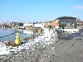 Winterspaziergang  an der Elbe, von Pieschen-Richtung Loschwitz-Blasewitz, mit einem besonderen Augenmerk auf die Waldschlösschenbückenbaustelle