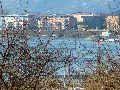 Winterspaziergang  an der Elbe, von Pieschen-Richtung Loschwitz-Blasewitz, mit einem besonderen Augenmerk auf die Waldschlösschenbückenbaustelle