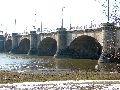 Winterspaziergang  an der Elbe, von Pieschen-Richtung Loschwitz-Blasewitz, mit einem besonderen Augenmerk auf die Waldschlösschenbückenbaustelle