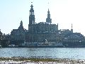 Winterspaziergang  an der Elbe, von Pieschen-Richtung Loschwitz-Blasewitz, mit einem besonderen Augenmerk auf die Waldschlösschenbückenbaustelle