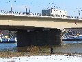 Winterspaziergang  an der Elbe, von Pieschen-Richtung Loschwitz-Blasewitz, mit einem besonderen Augenmerk auf die Waldschlösschenbückenbaustelle